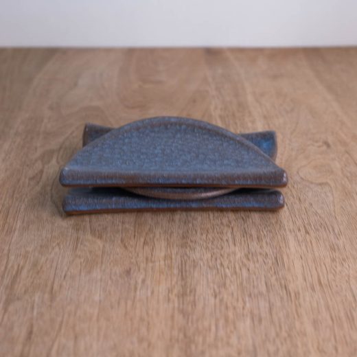 【WEB限定】貫入青磁 半月銘々皿 -器市-