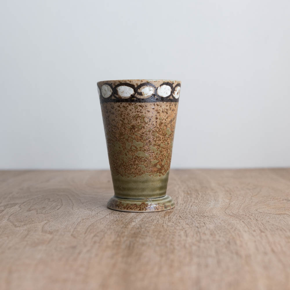 【WEB限定】織部吹 ビアカップ -器市-