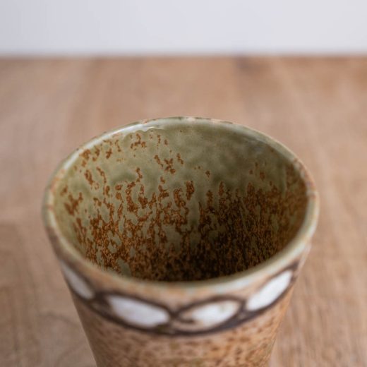 【WEB限定】織部吹 ビアカップ -器市-