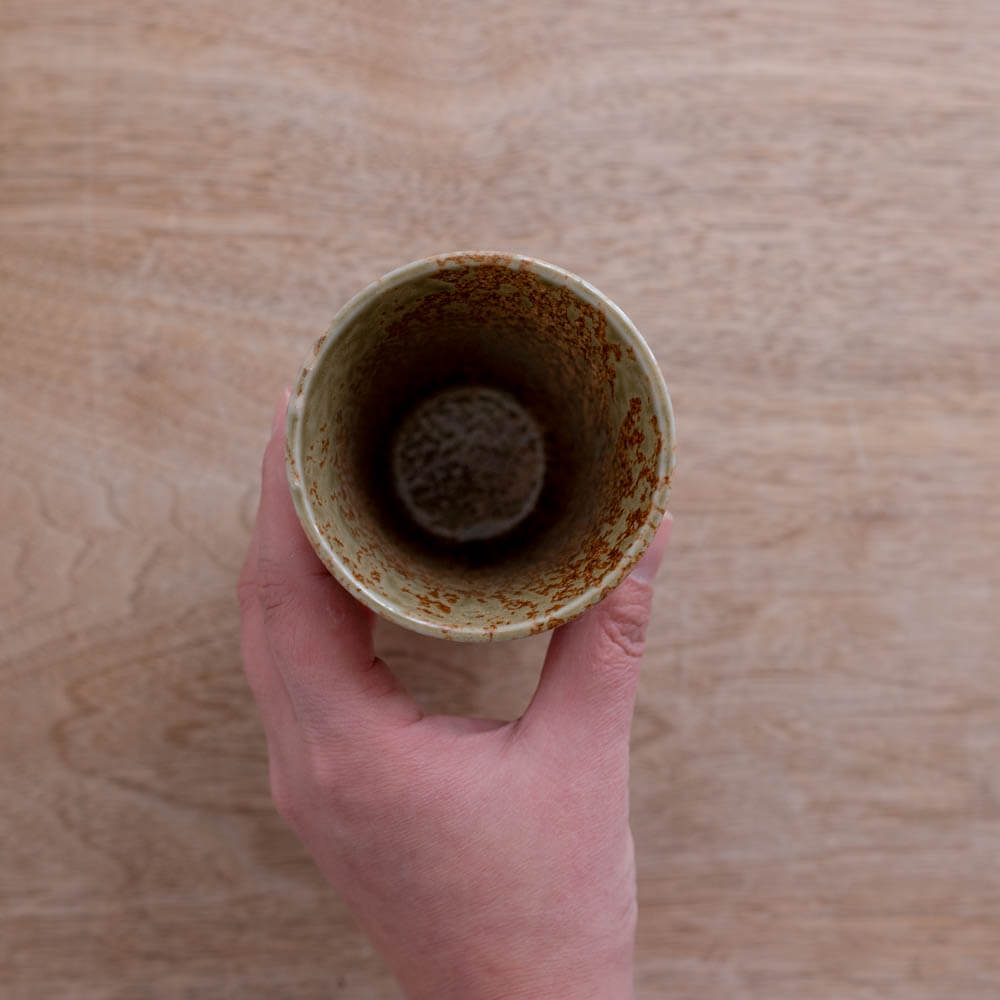 【WEB限定】織部吹 ビアカップ -器市-