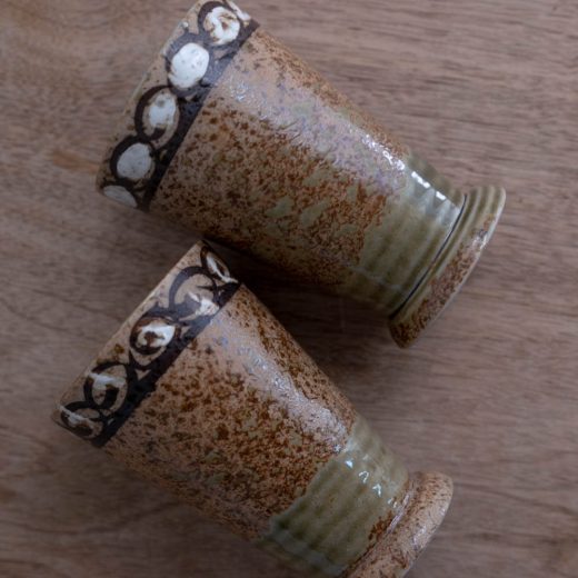 【WEB限定】織部吹 ビアカップ -器市-