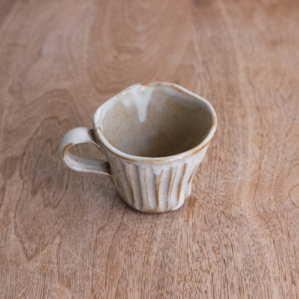 【WEB限定】しのぎコーヒーカップ -器市-