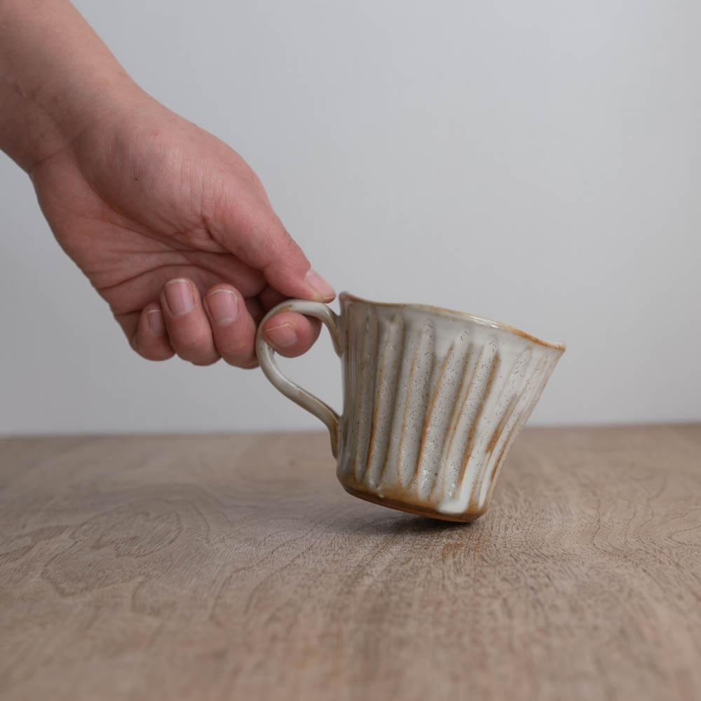 【WEB限定】しのぎコーヒーカップ -器市-