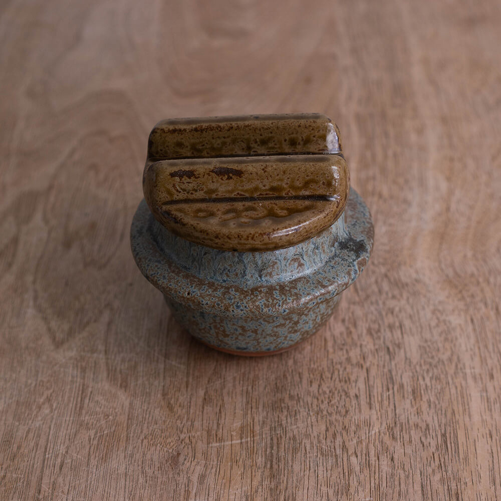 【WEB限定】ミニ釜 青吹 -器市-