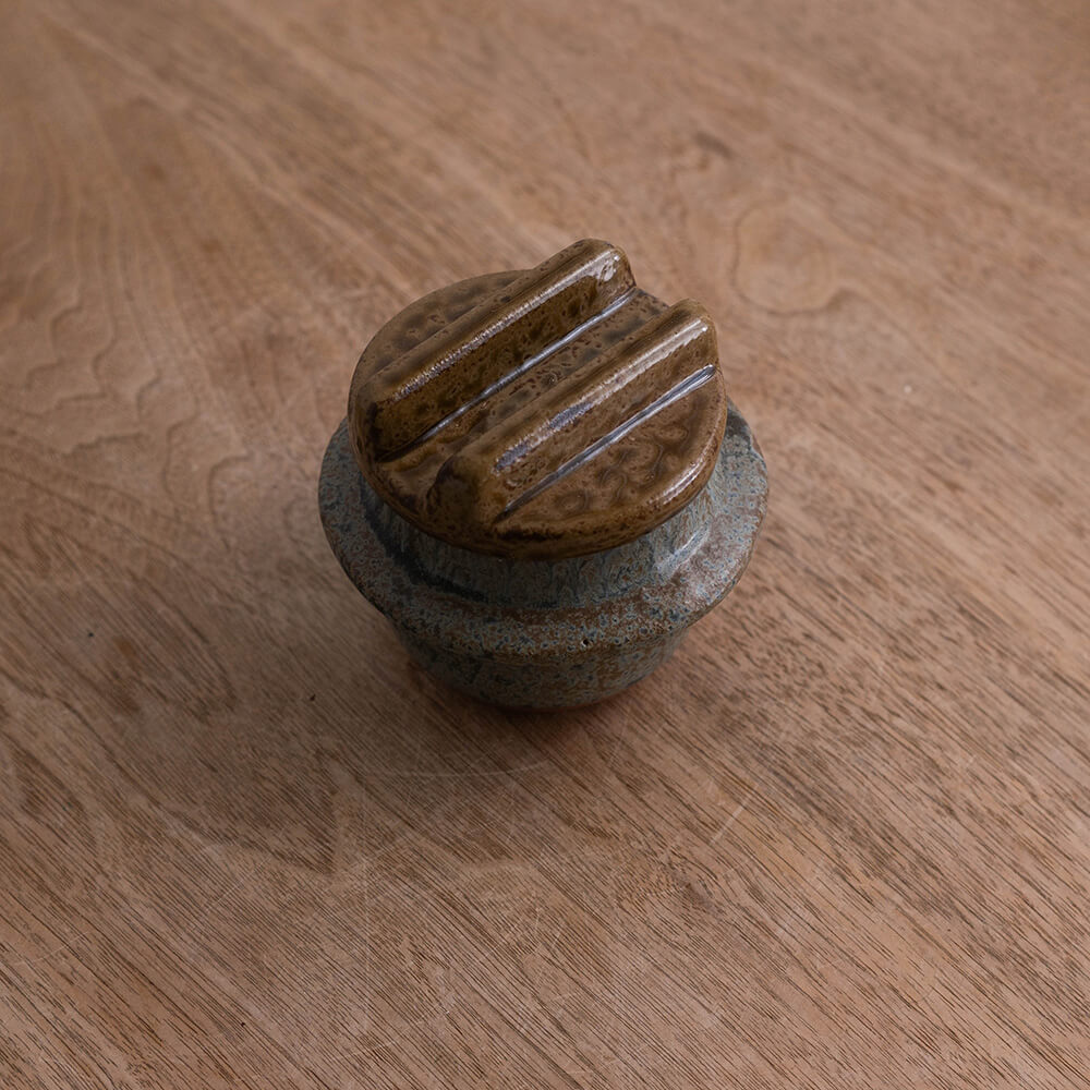 【WEB限定】ミニ釜 青吹 -器市-