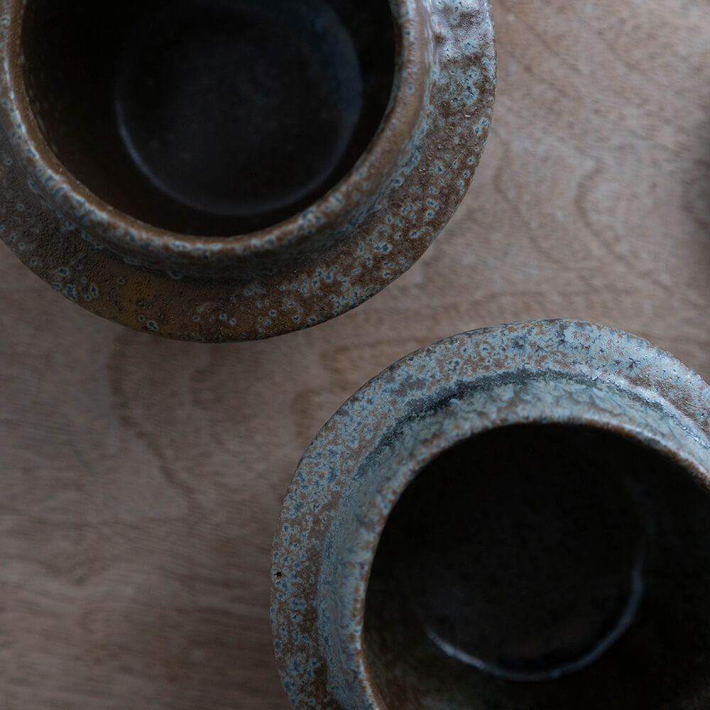 【WEB限定】ミニ釜 青吹 -器市-