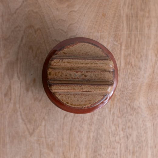 【WEB限定】ミニ釜 赤釉 -器市-