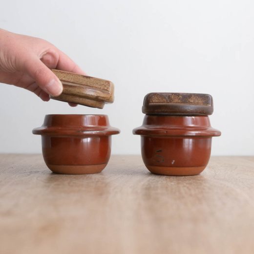 【WEB限定】ミニ釜 赤釉 -器市-