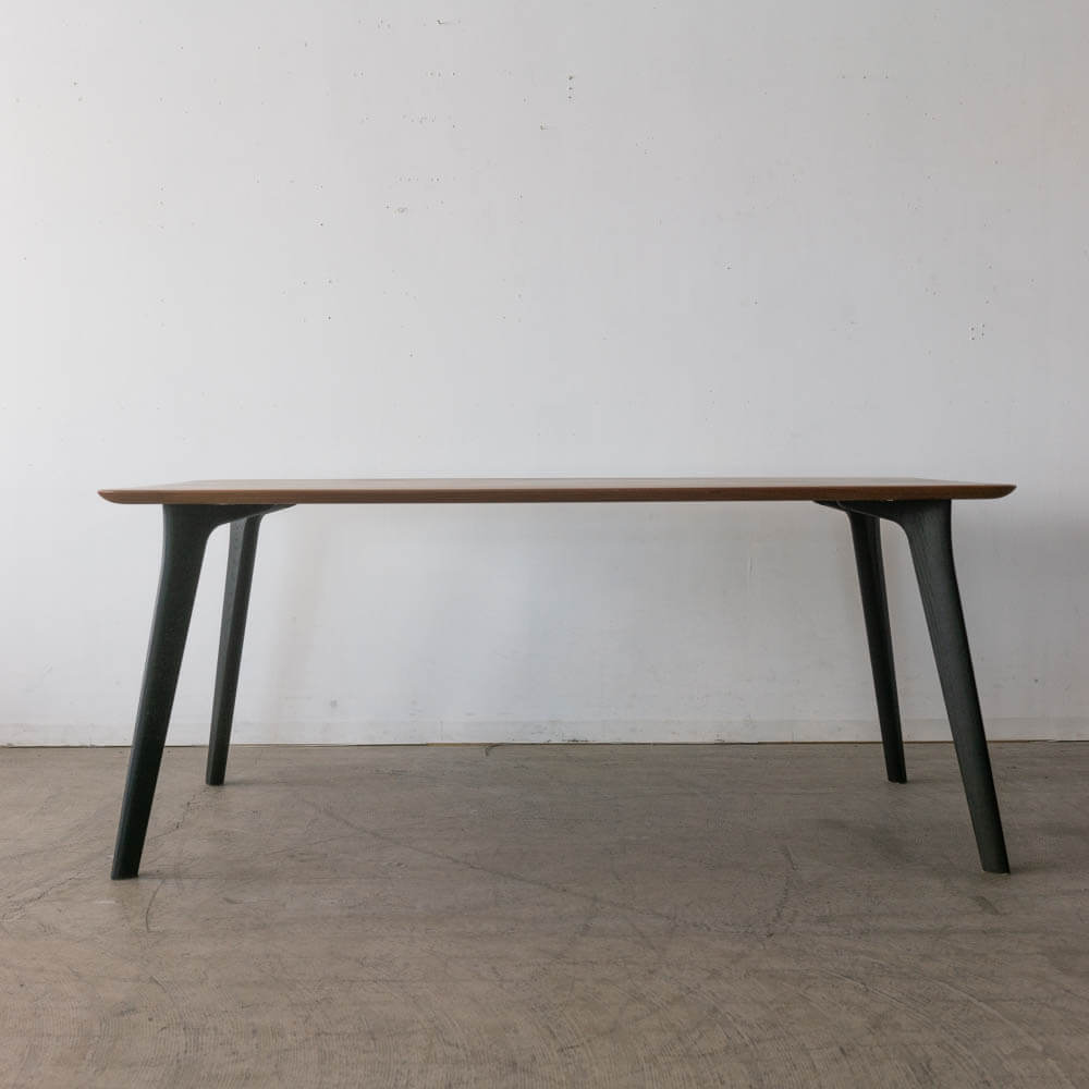 ［現品SALE］ダイニングテーブル DT619-165090 WN / RO-OM / CB［ナガノインテリア］