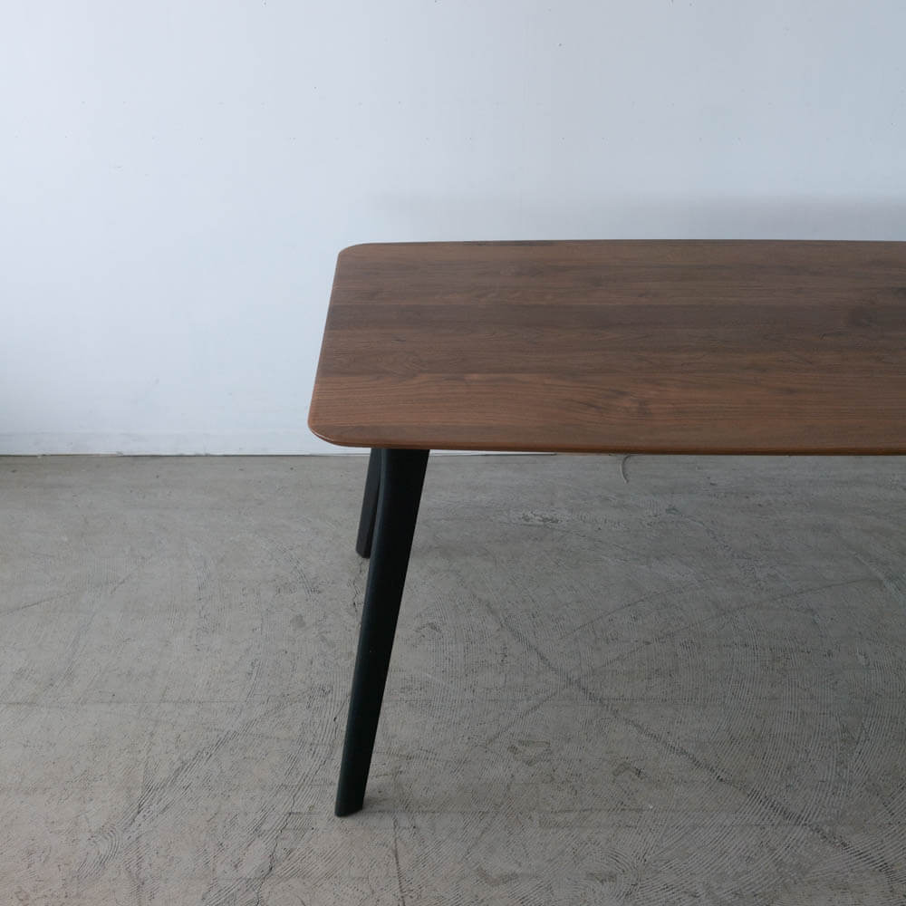 ［現品SALE］ダイニングテーブル DT619-165090 WN / RO-OM / CB［ナガノインテリア］