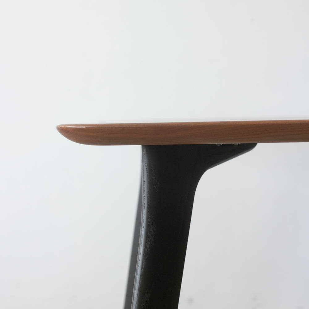 ［現品SALE］ダイニングテーブル DT619-165090 WN / RO-OM / CB［ナガノインテリア］