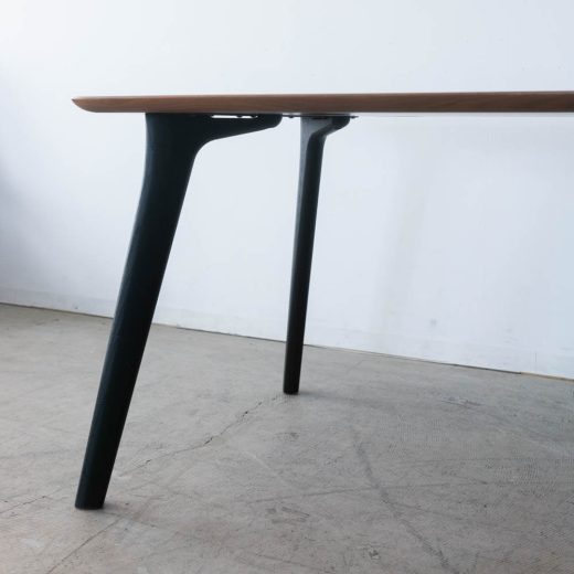 ［現品SALE］ダイニングテーブル DT619-165090 WN / RO-OM / CB［ナガノインテリア］