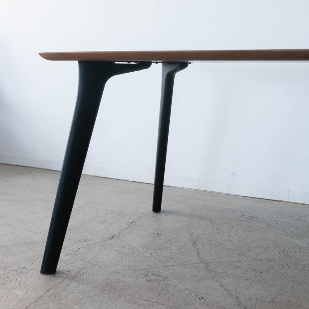 ［現品SALE］ダイニングテーブル DT619-165090 WN / RO-OM / CB［ナガノインテリア］