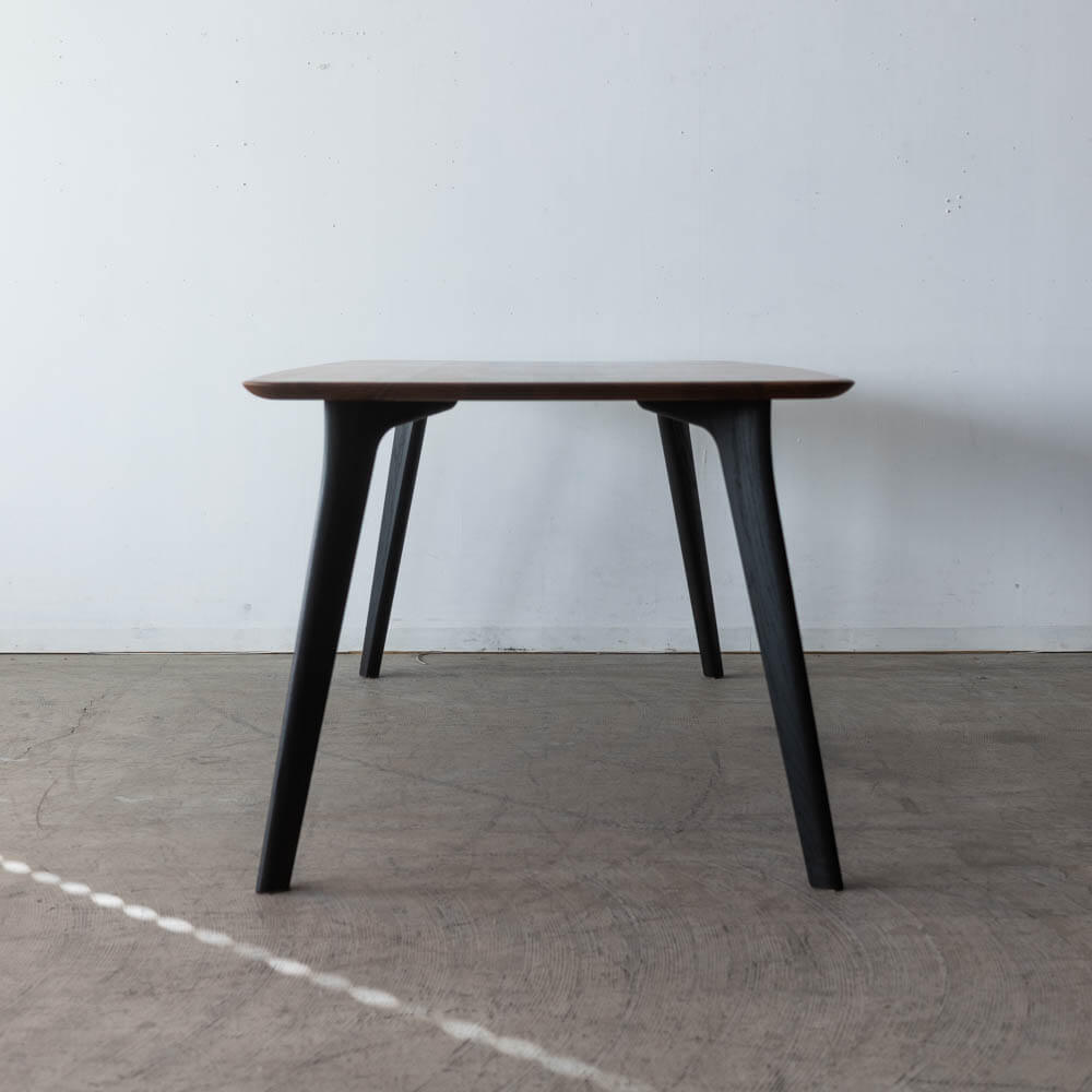 ［現品SALE］ダイニングテーブル DT619-165090 WN / RO-OM / CB［ナガノインテリア］