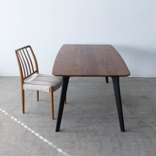 ［現品SALE］ダイニングテーブル DT619-165090 WN / RO-OM / CB［ナガノインテリア］