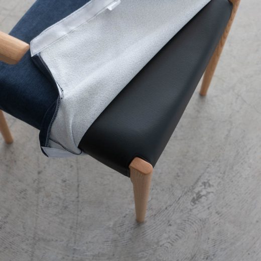 Primo 031 セミアームチェア OAK レッドオーク / ウレタン ST NA色