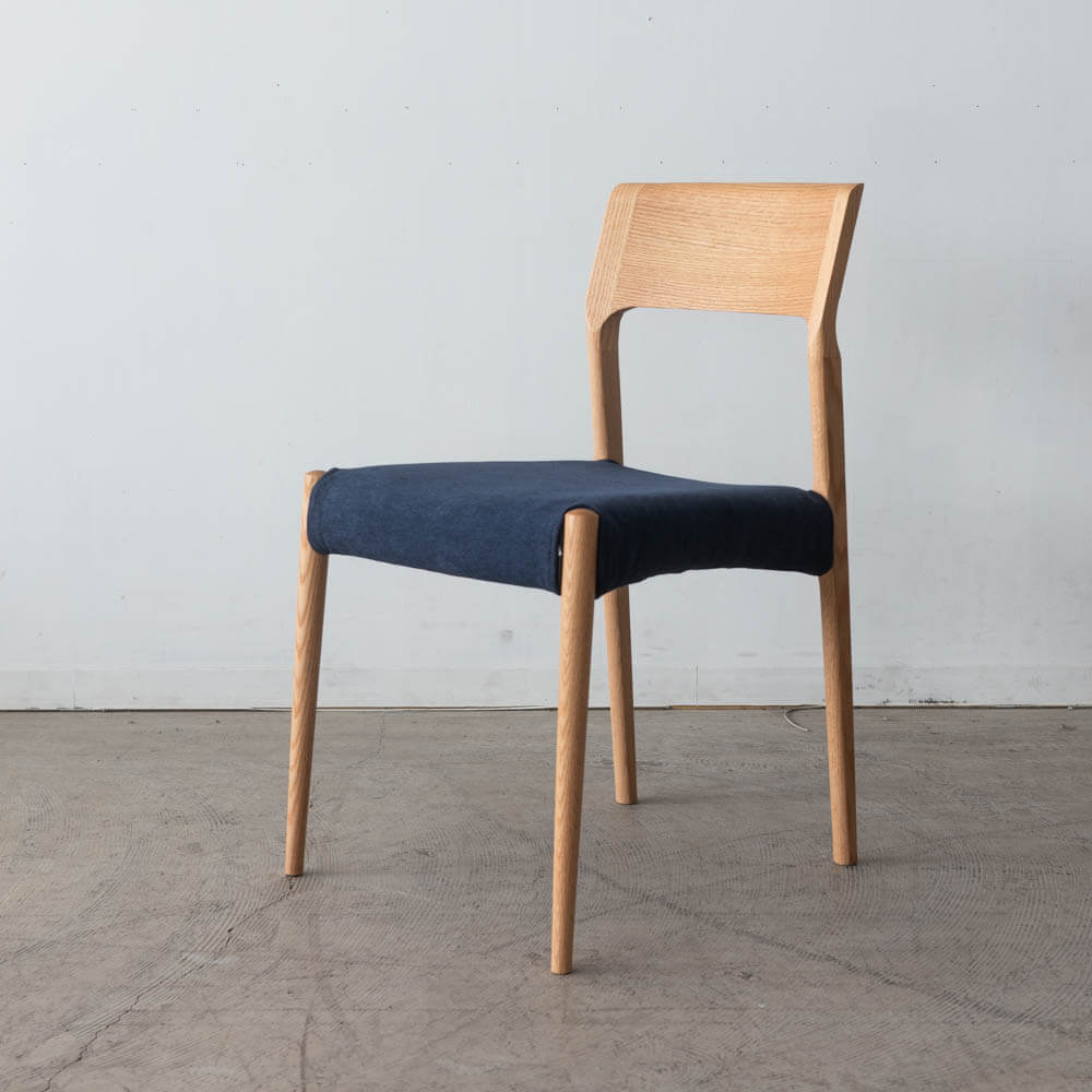 Primo 094 サイドチェア OAK  / ウレタン ST NA色