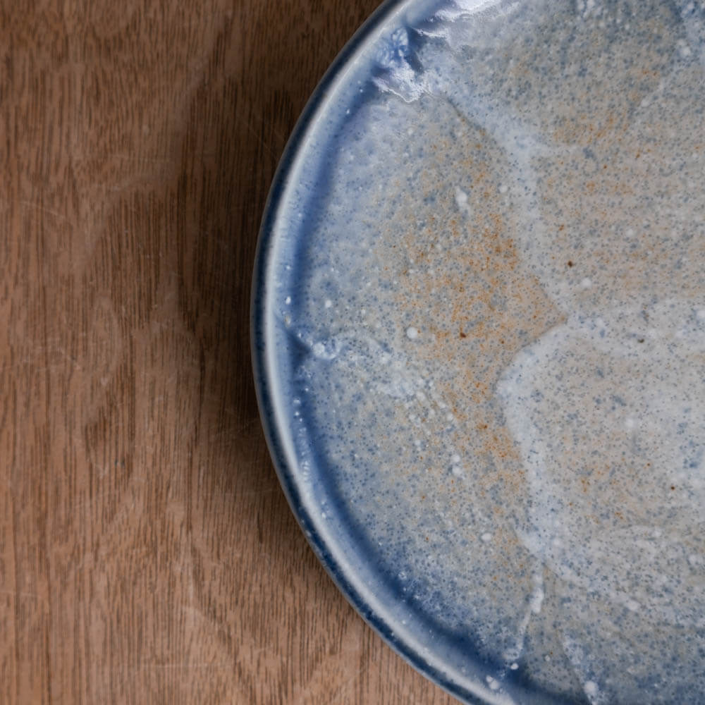 【WEB限定】うねり 丸5寸皿 -器市-