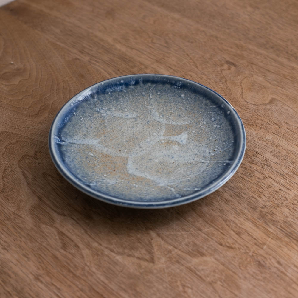 【WEB限定】うねり 丸5寸皿 -器市-