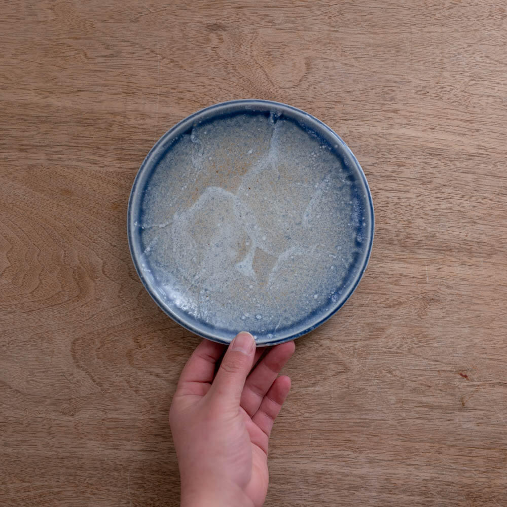 【WEB限定】うねり 丸5寸皿 -器市-