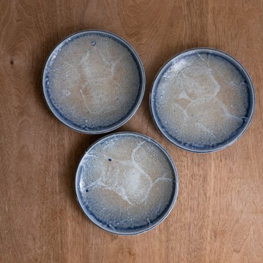 【WEB限定】うねり 丸5寸皿 -器市-