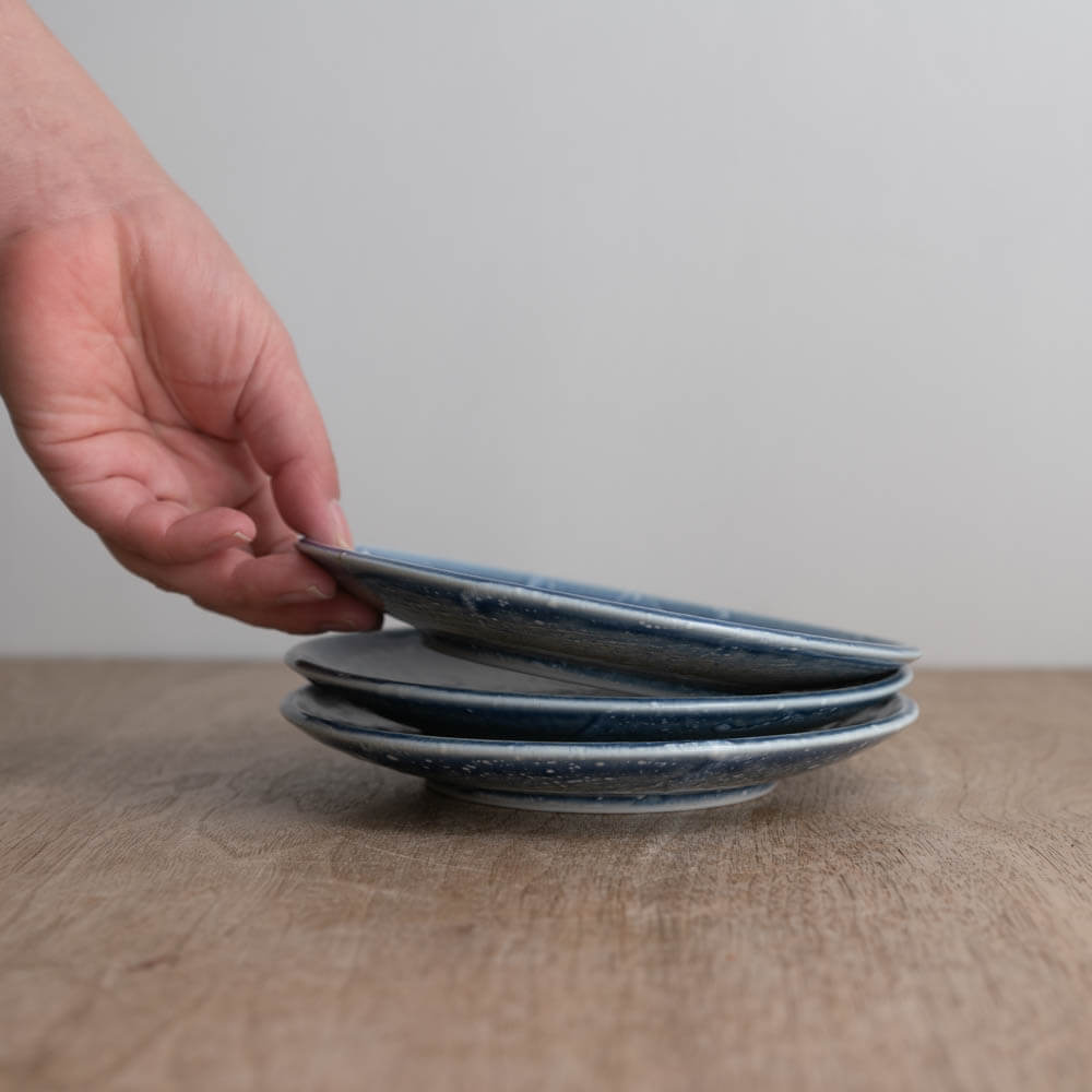 【WEB限定】うねり 丸5寸皿 -器市-