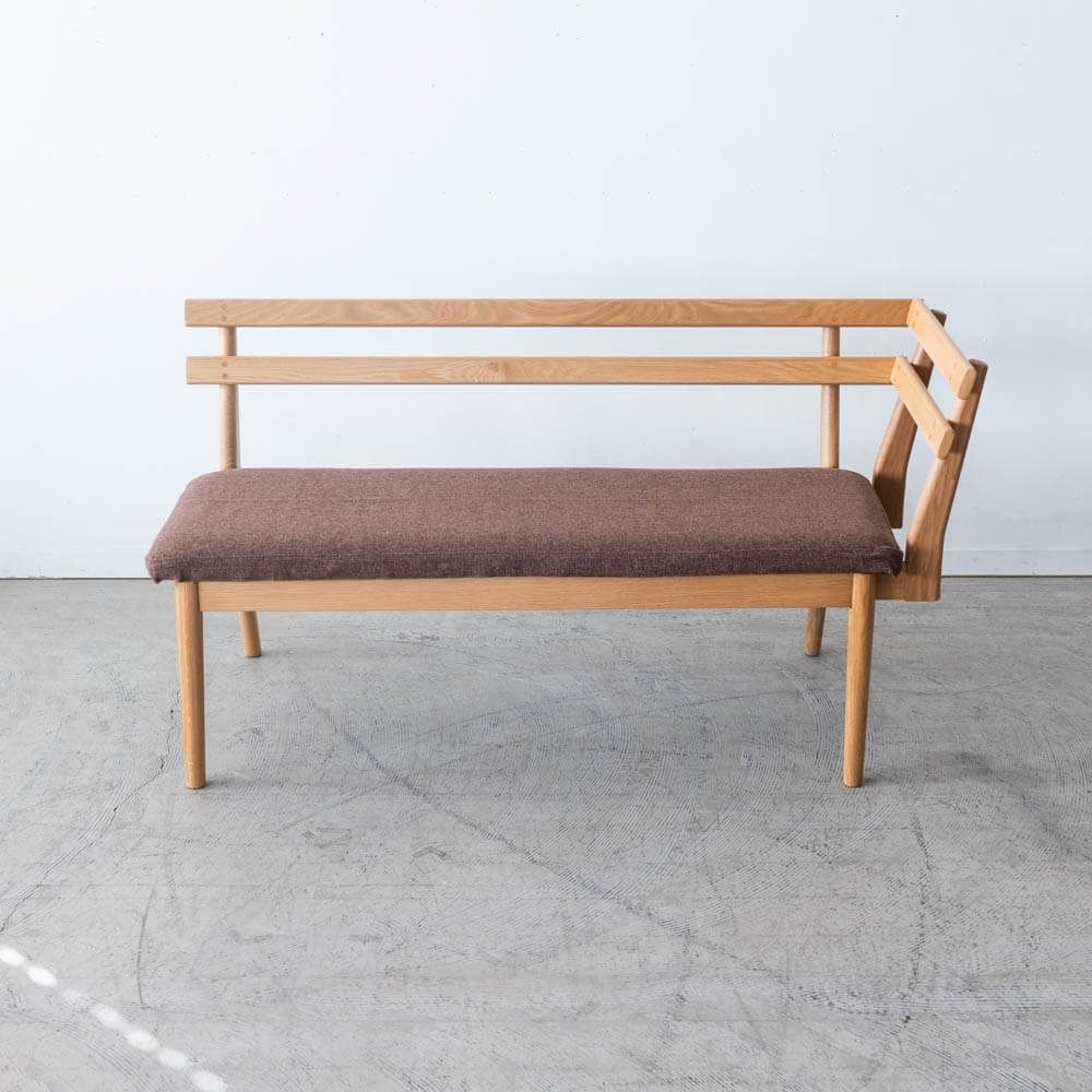 ［新品廃盤特価］SORA LDカウチ L ホワイトオーク無垢材NTL オイル / カバー付き