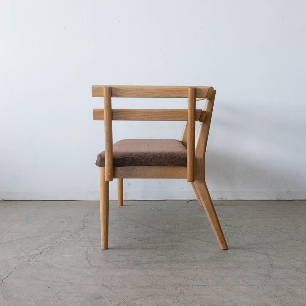 ［新品廃盤特価］SORA LDカウチ L ホワイトオーク無垢材NTL オイル / カバー付き