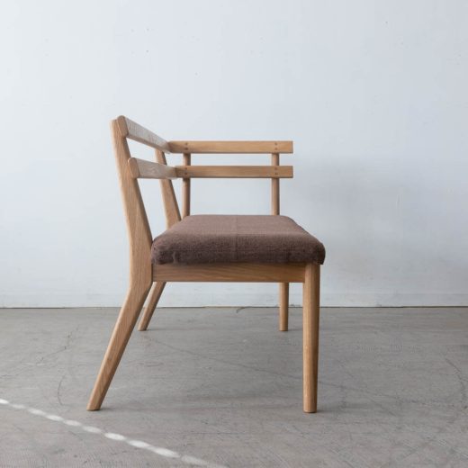 ［新品廃盤特価］SORA LDカウチ L ホワイトオーク無垢材NTL オイル / カバー付き