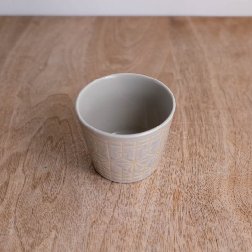 【WEB限定】syoji そば猪口 組子(メタルWH) -器市-