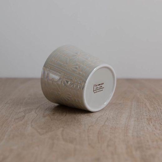 【WEB限定】syoji そば猪口 組子(メタルWH) -器市-