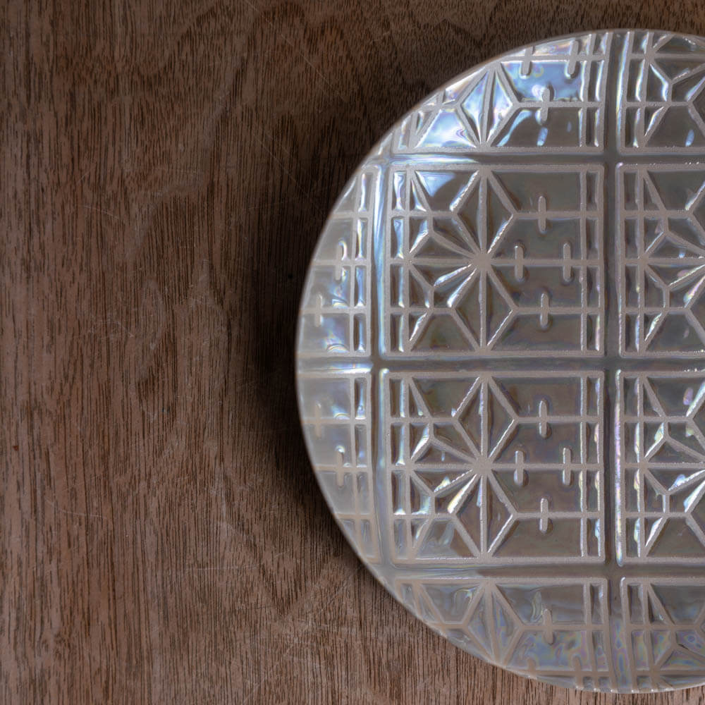 【WEB限定】syoji プレート格子 (メタルBR) -器市-