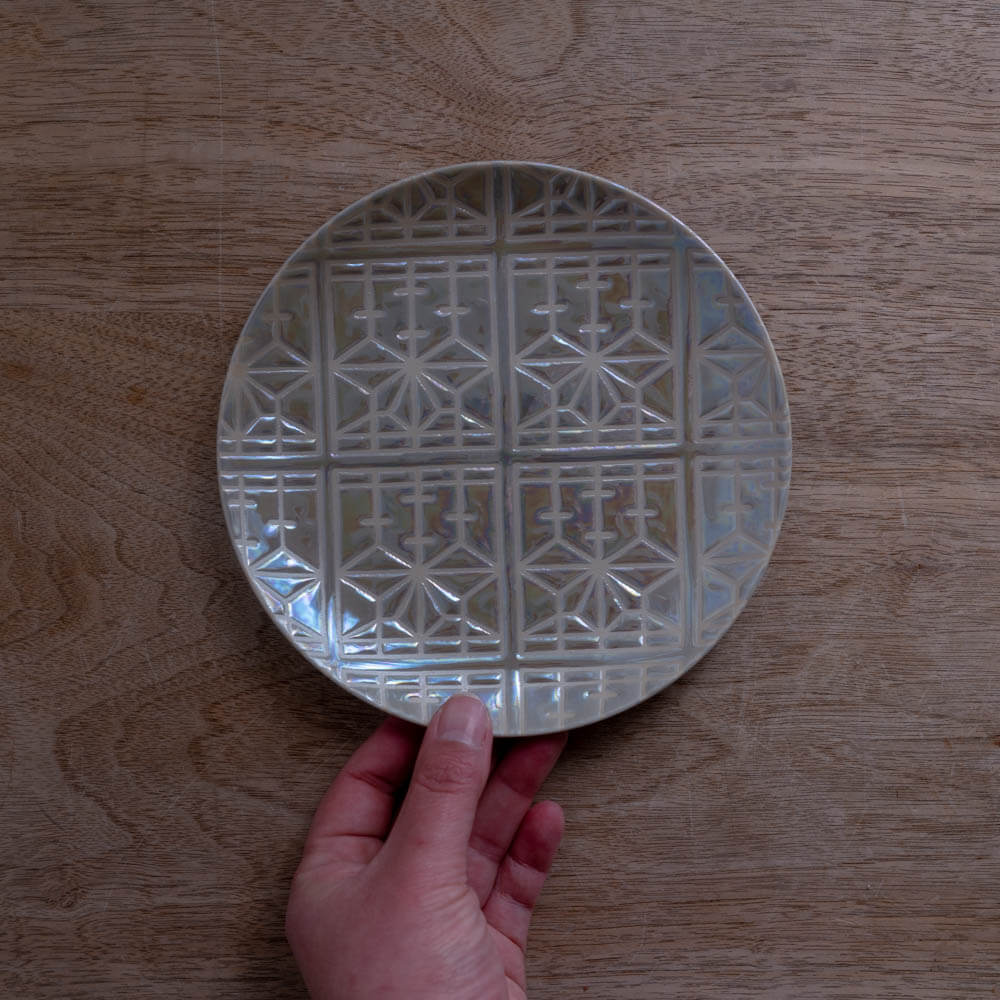 【WEB限定】syoji プレート格子 (メタルBR) -器市-