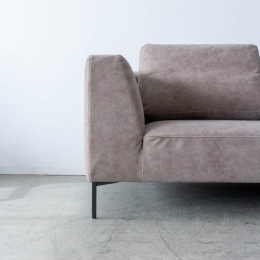 ［現品SALE］VALITA HLソファ1870（L） 張地：アクアクリーン ビソンAC UP5590 / スチールBK クッション付