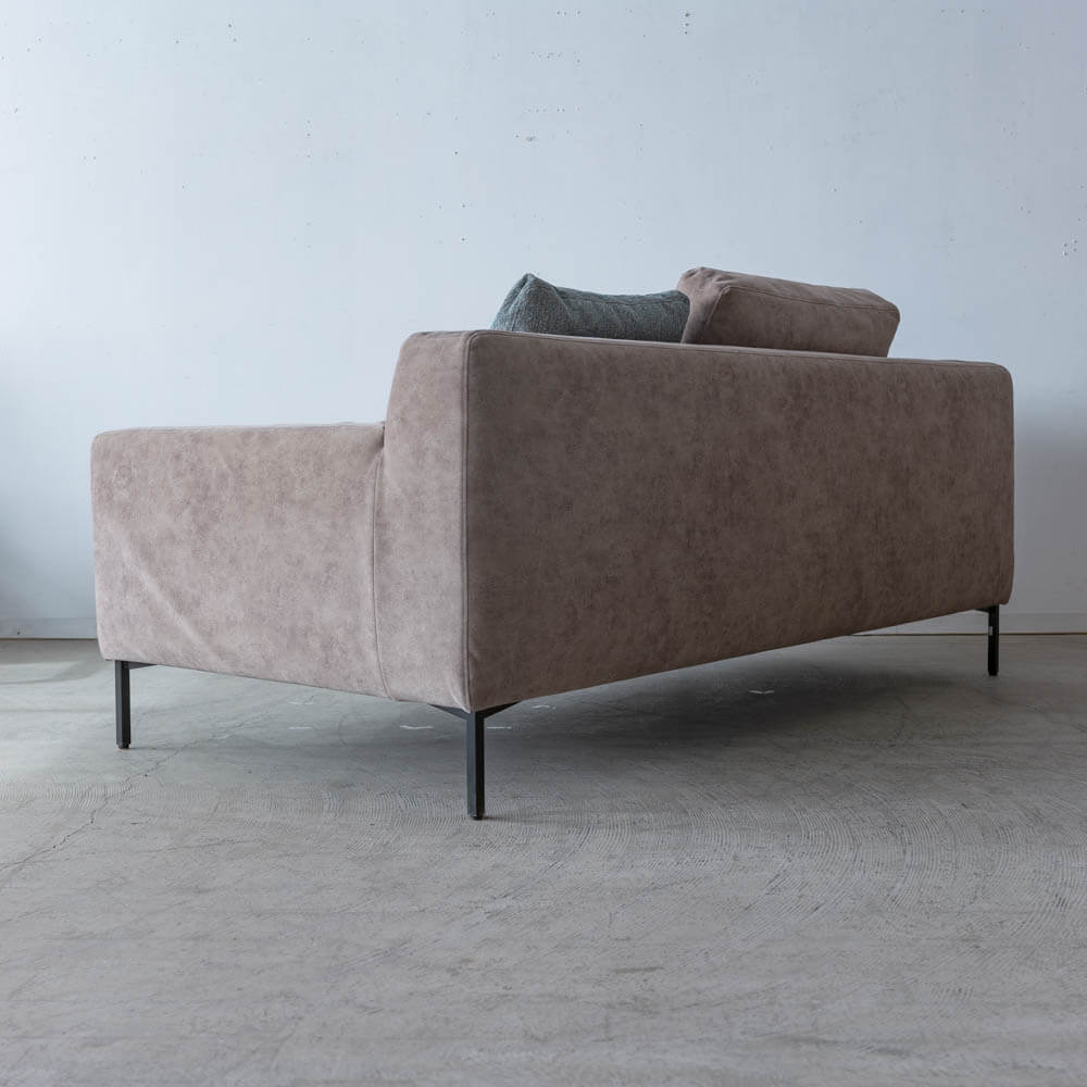 ［現品SALE］VALITA HLソファ1870（L） 張地：アクアクリーン ビソンAC UP5590 / スチールBK クッション付