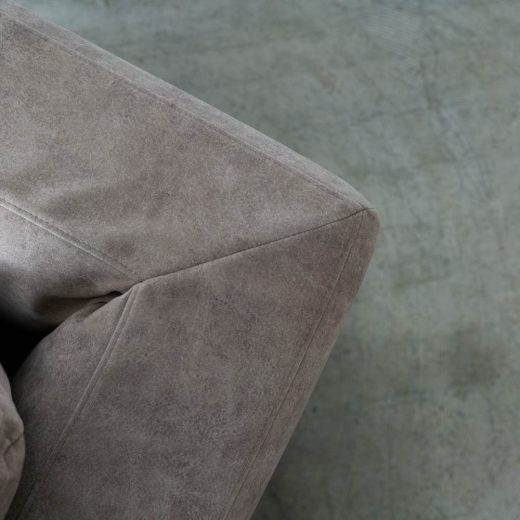 ［現品SALE］VALITA HLソファ1870（L） 張地：アクアクリーン ビソンAC UP5590 / スチールBK クッション付