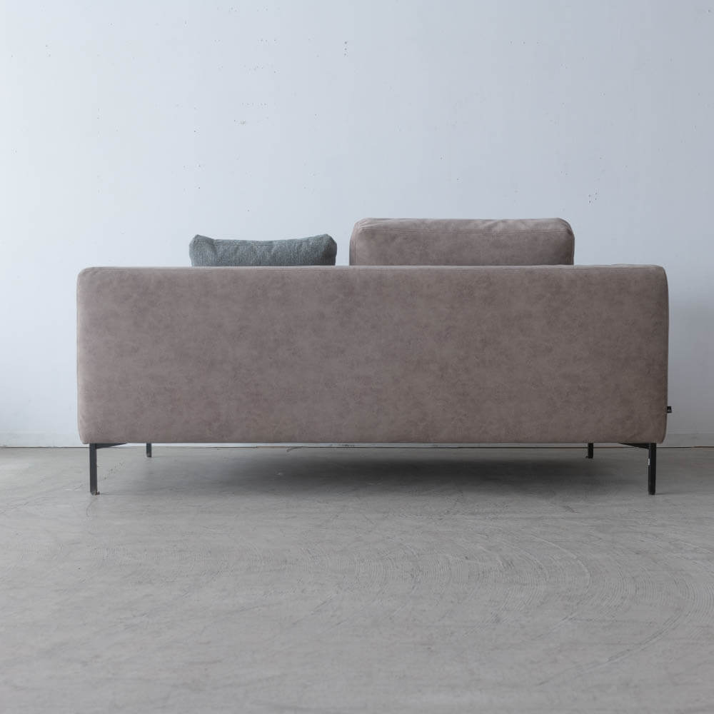 ［現品SALE］VALITA HLソファ1870（L） 張地：アクアクリーン ビソンAC UP5590 / スチールBK クッション付