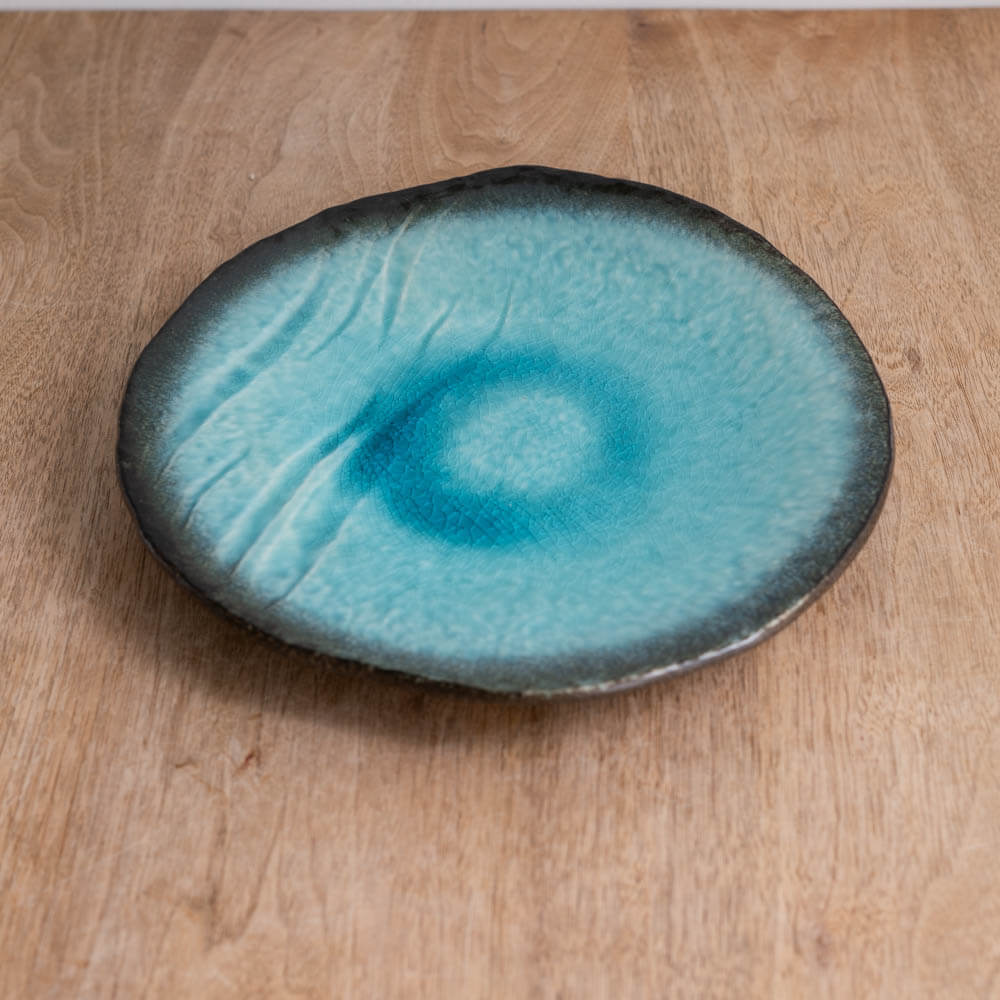 ターコイズ水晶 クープ皿 -器市-