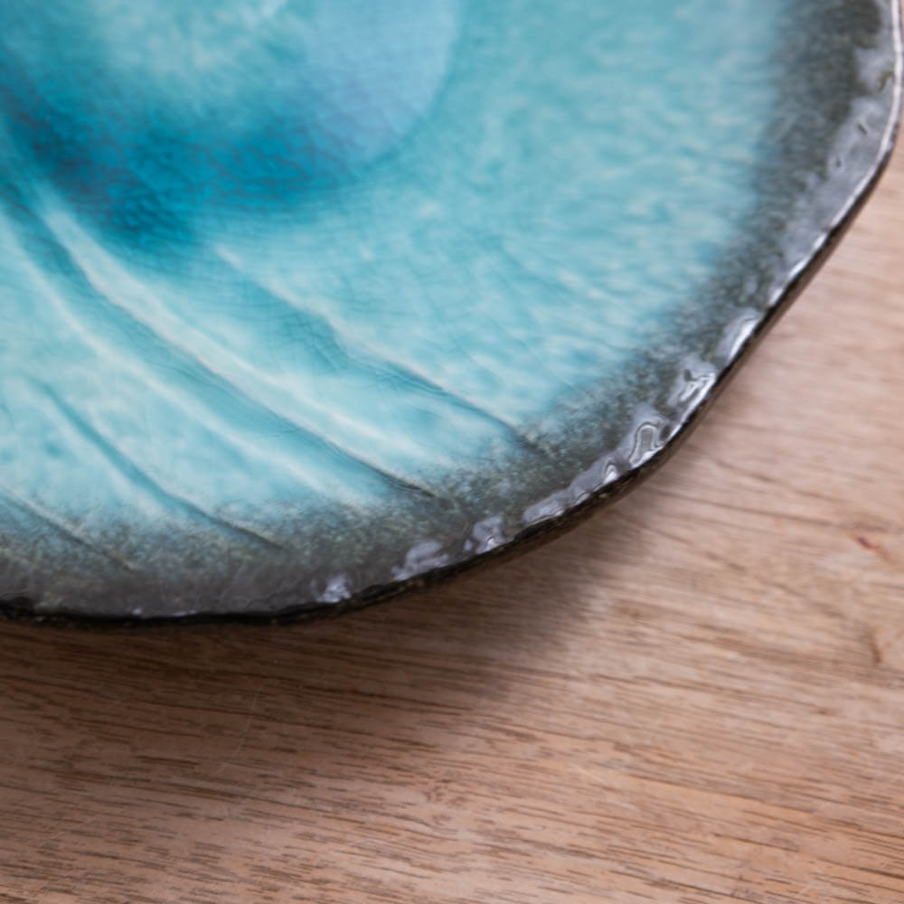 ターコイズ水晶 クープ皿 -器市-