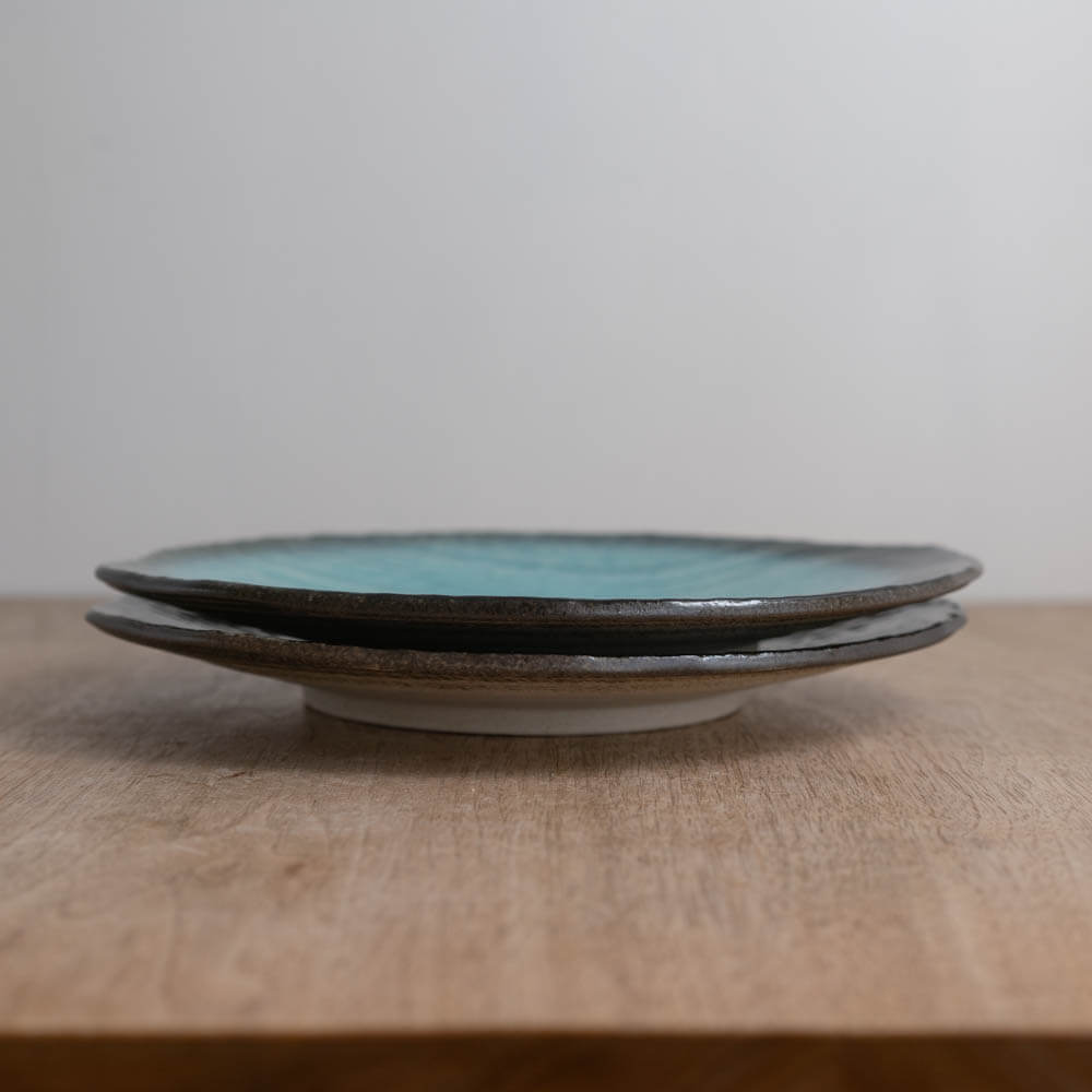 ターコイズ水晶 クープ皿 -器市-