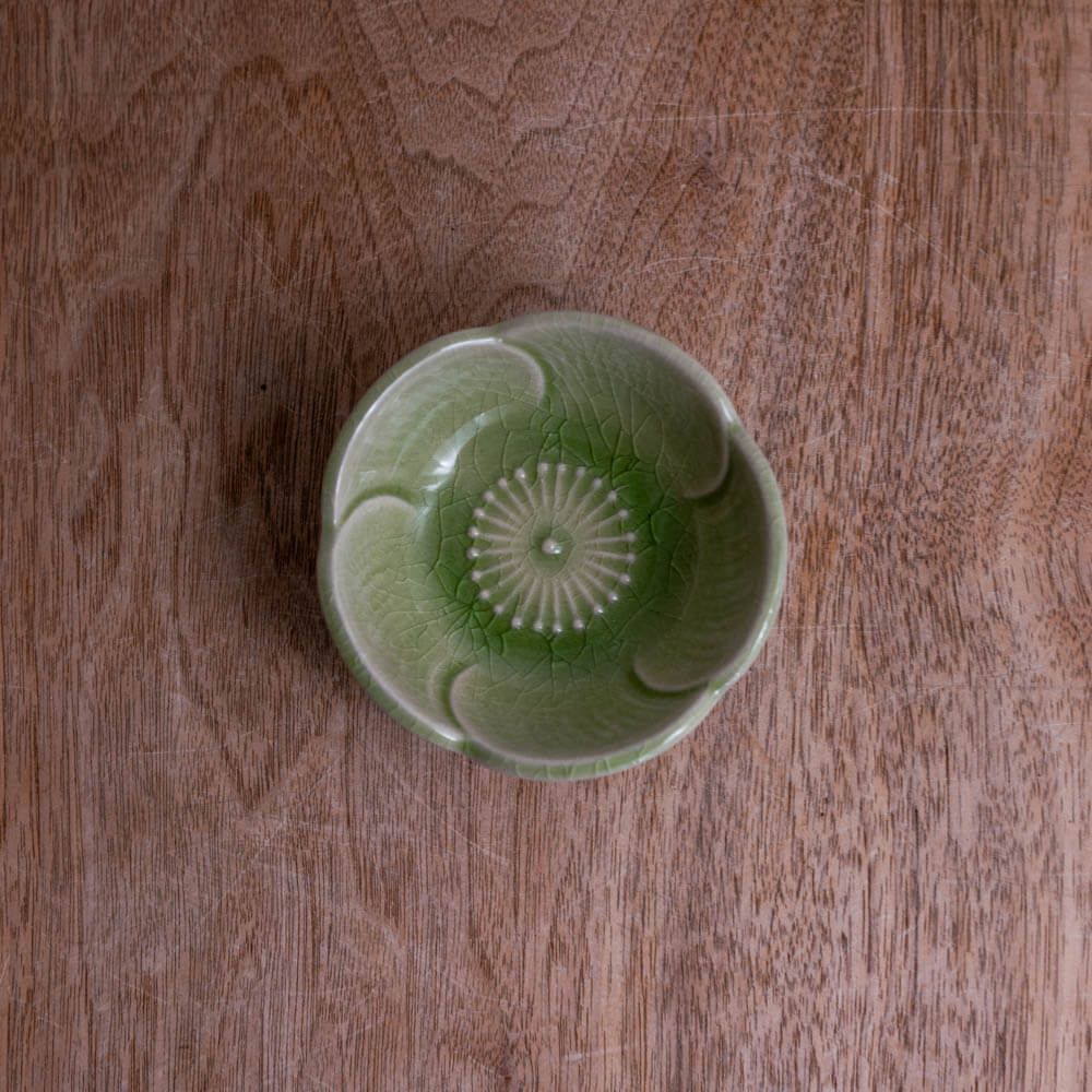 梅小鉢（ヒワ）-器市-