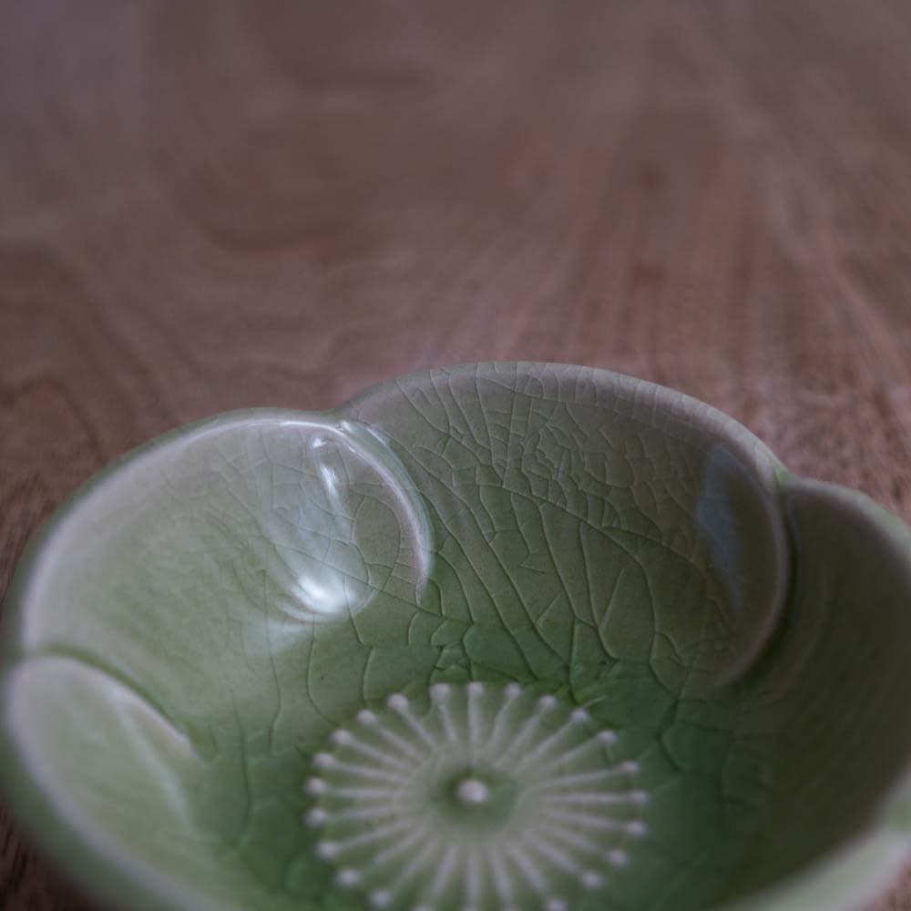 梅小鉢（ヒワ）-器市-