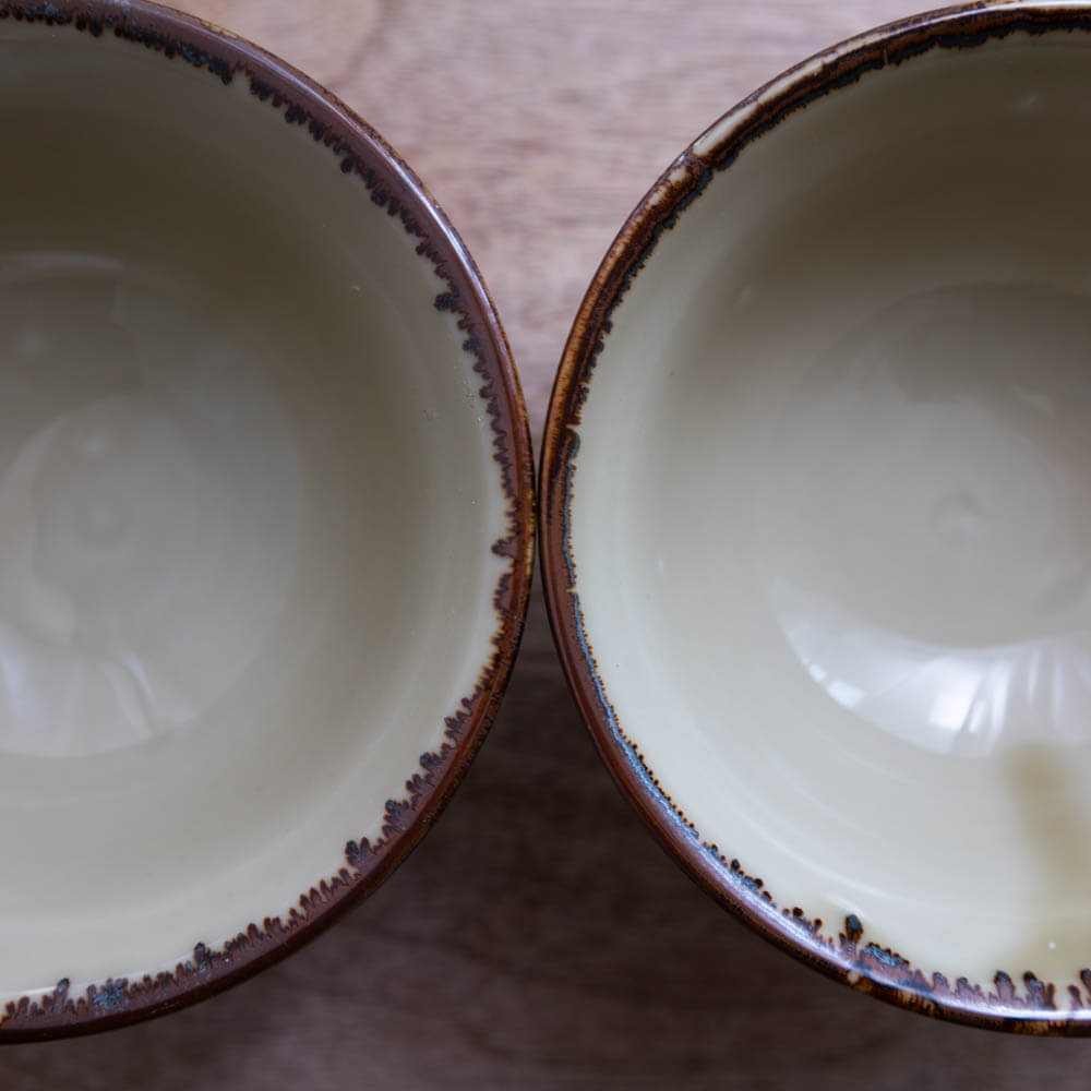 灰緑釉茶碗 ススキ