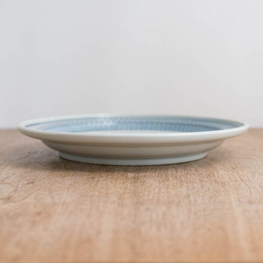 青リムカンナ クープ皿 -器市-