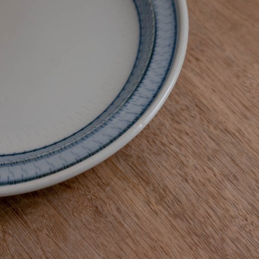 青リムカンナ クープ皿 -器市-