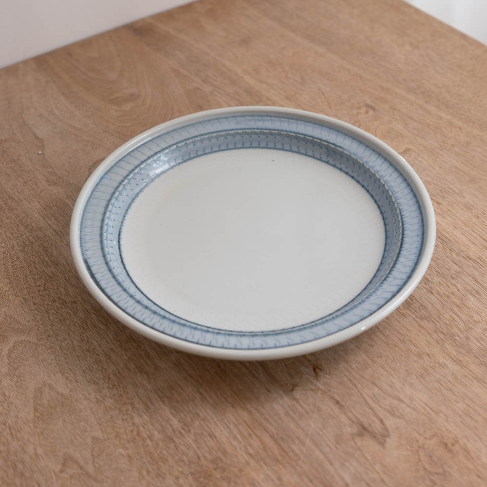 青リムカンナ クープ皿 -器市-