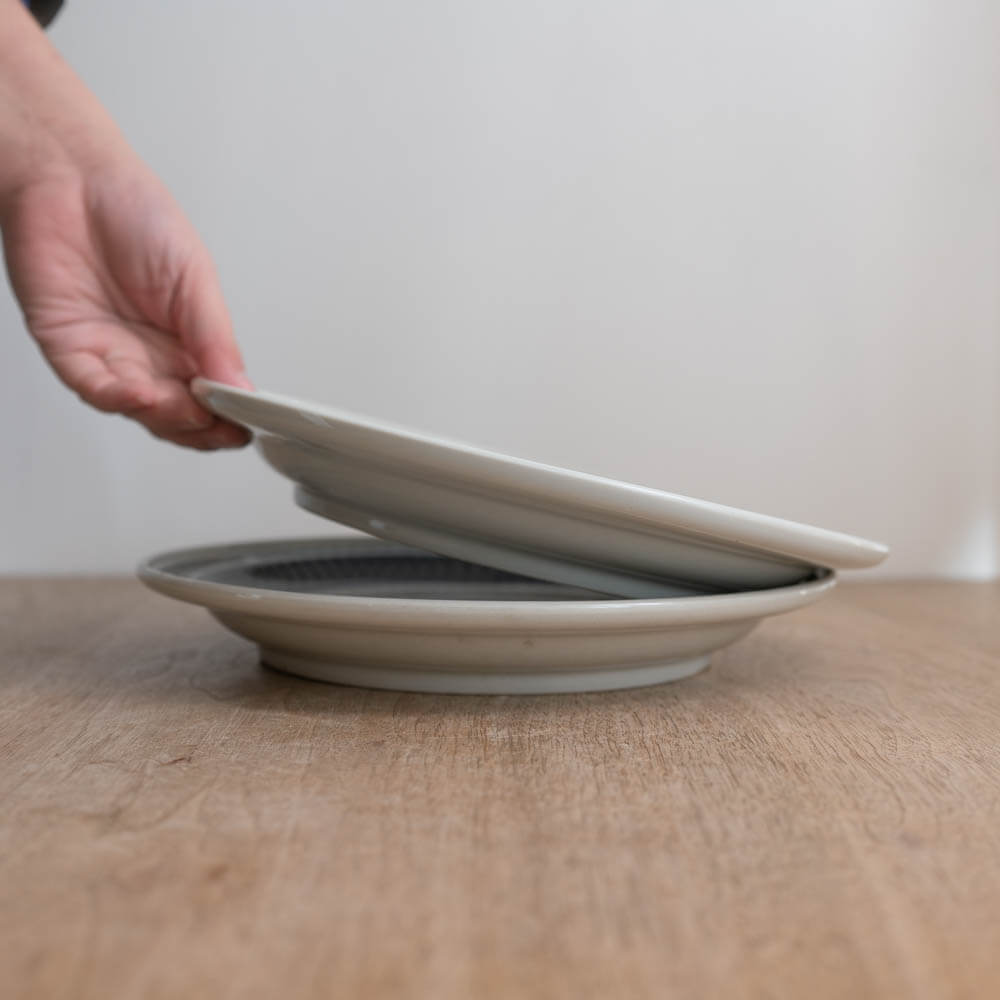 青リムカンナ クープ皿 -器市-