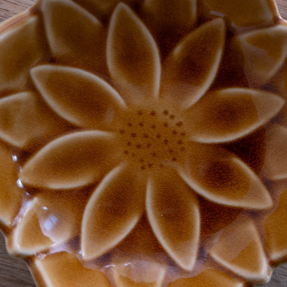 ダリア花型 浅鉢 -器市-