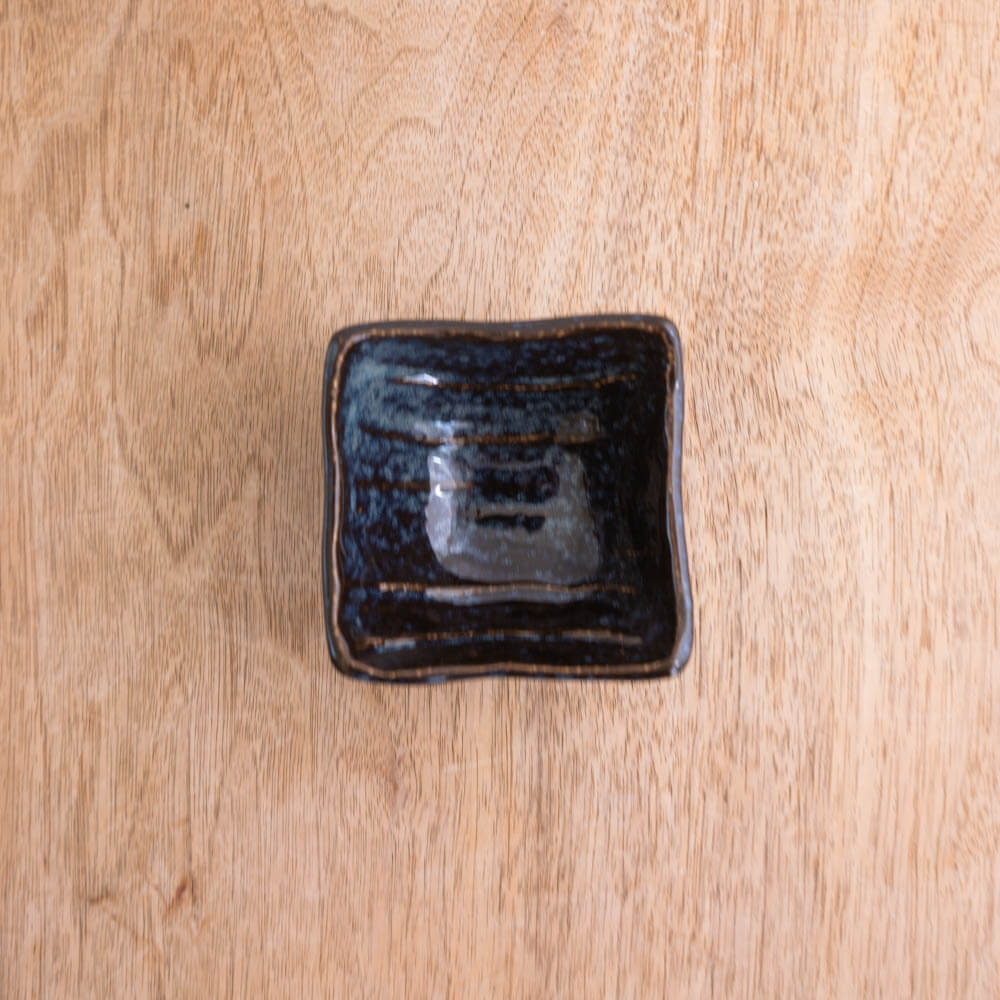 型入 角豆鉢（濃紺）