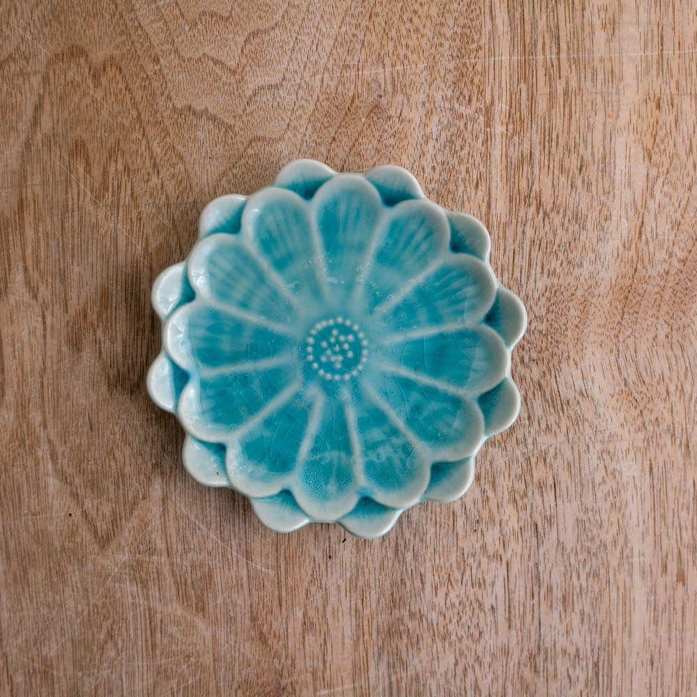 デイジー花型小皿（TQ） -器市-